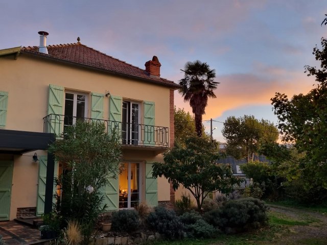 Arrire de la maison 