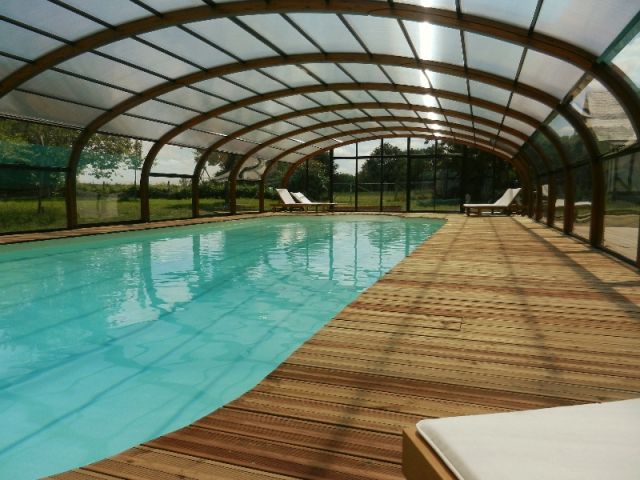 Grande piscine chauffe