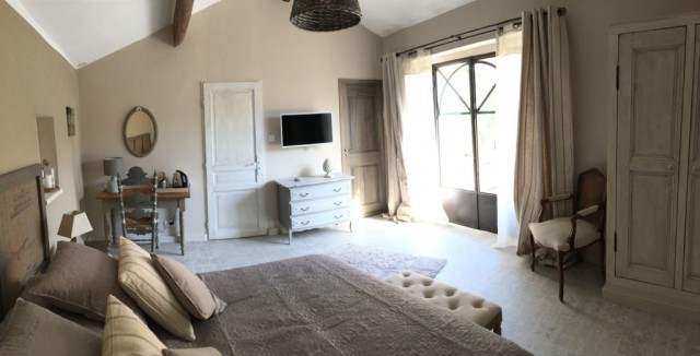 Chambre toile de jute