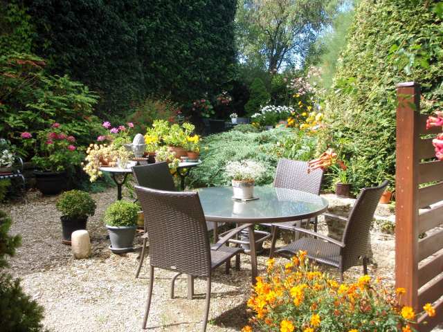Une des terrasse