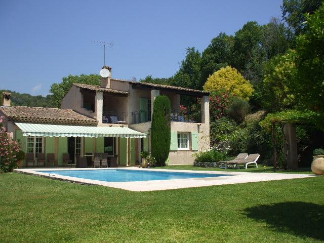 Villa st paul de vence avec piscine ch ... 
